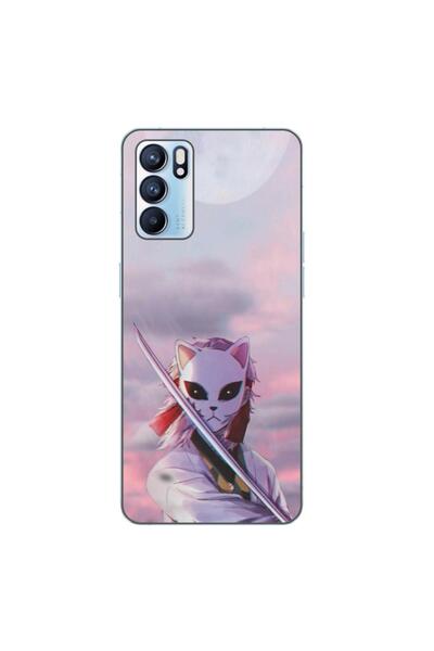 OEM Husa compatibila cu Oppo Reno6 5G Silicon Gel Tpu Model Demon Slayer Sabito