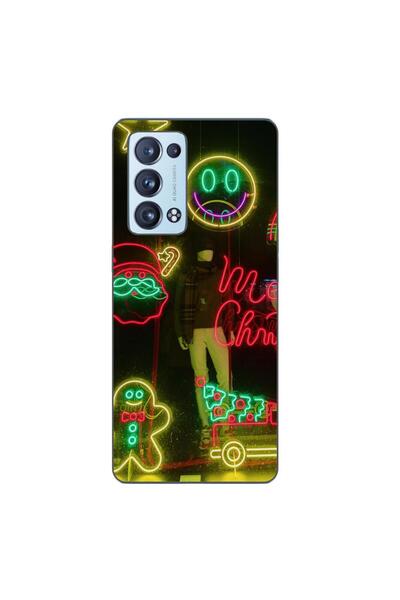 OEM Case compatible with Oppo Reno6 Pro 5G Silicone Gel Tpu Christmas Pattern...