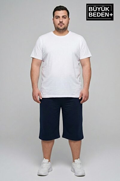 Superlife Men's Plus Size Shorts 3Xl-6Xl Relaxed Fit Below Knee Casual Shorts...