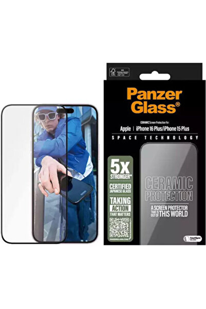 Panzer Glass Panzerglass Κεραμικό Προστατευτικό Οθόνης Iphone 16 Plus 15 Plus...