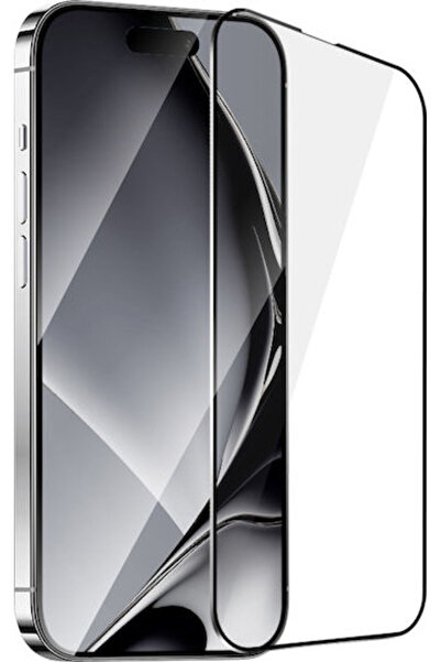 OEM Σκληρυμένο Γυαλί Μαύρο (iPhone 15 Plus / 16 Plus)