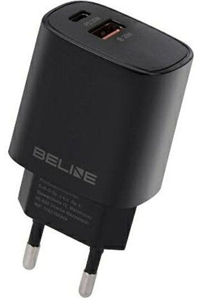 Beline Φορτιστής χωρίς καλώδιο με θύρα USB-A και θύρα USB-C, 30W Power Delive...