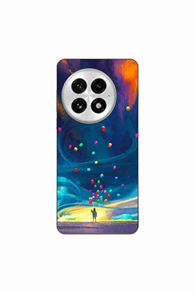 OEM Case compatible with OnePlus 13 Silicone Gel Tpu Universe Balloons Pattern