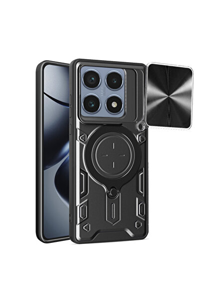 Techsuit Θήκη τηλεφώνου για Xiaomi 14t Pro, Camguard Pro, Ανοξείδωτο Ατσάλι, ...