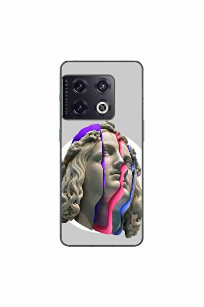 OEM Husa compatibila cu OnePlus 10 Pro Silicon Gel Tpu Model Neon Ruins