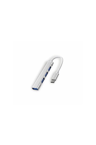 HEPU محول متعدد المنافذ من النوع C إلى USB 3.0، محول من الألومنيوم