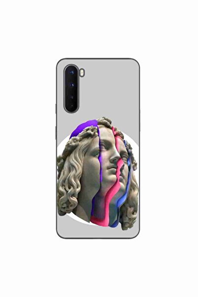 OEM Husa compatibila cu OnePlus Nord Silicon Gel Tpu Model Neon Ruins
