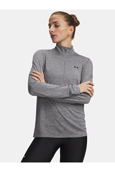 Under Armour Tricou tehnic de damă cu jumătate de fermoar - Twist