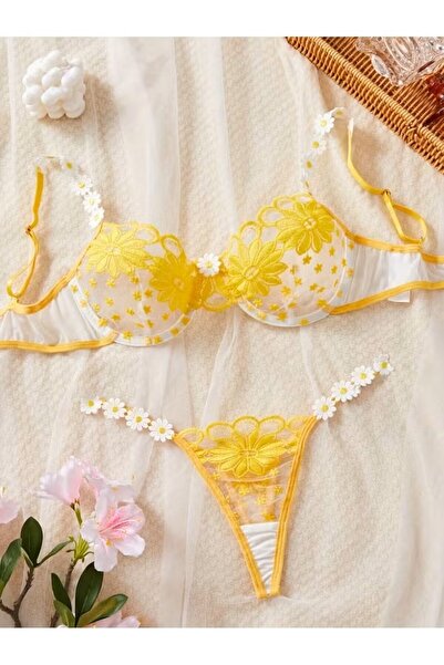 Generic 2pcs Women'S Lingerie Set -Medium Support, No Padding, Perfect for Ad...