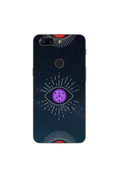 OEM Husa compatibila cu OnePlus 5T Silicon Gel Tpu Model Tomoe Rinnegan Eye