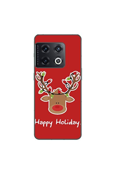 OEM Husa compatibila cu OnePlus 10 Pro Silicon Gel Tpu Model Craciun Ren Happ...