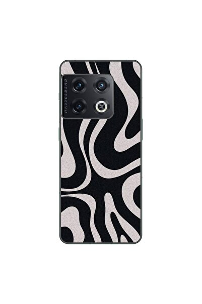 OEM Husa compatibila cu OnePlus 10 Pro Silicon Gel Tpu Model Monochrome Hypnotic