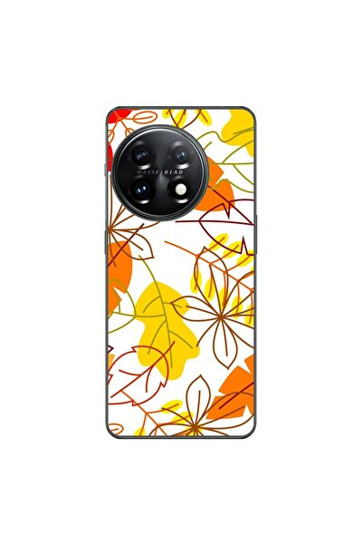 OEM Husa compatibila cu OnePlus 12 Silicon Gel Tpu Model Autumn Vivid Leaves