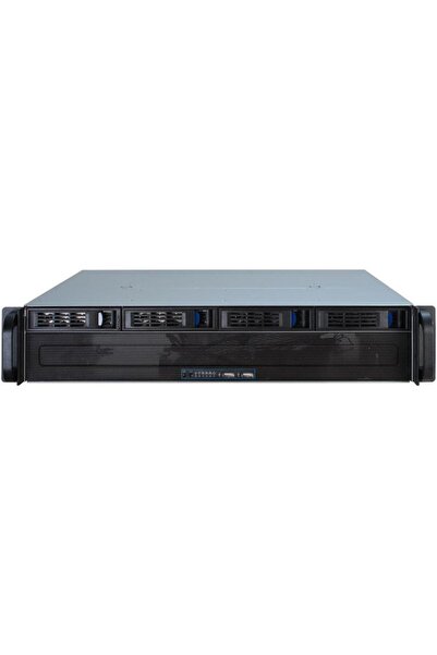 Inter-Tech IPC2U-2404S Κουτί διακομιστή 2U, Χωρίς τροφοδοτικό