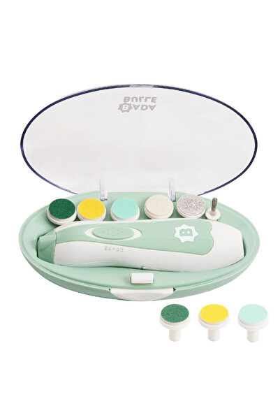 Badabulle B032005 Electric Baby Nail Trimmer with 6 Interchangeable Heads