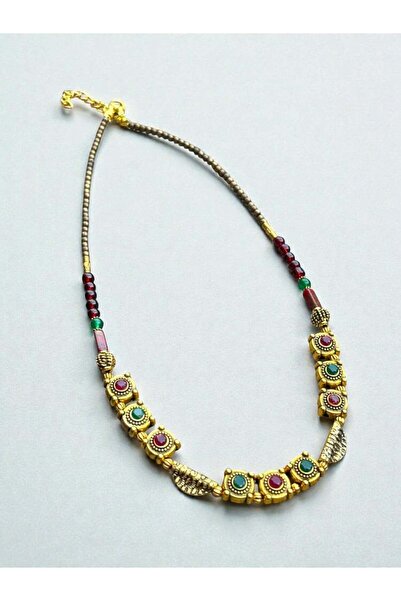 Bozhi Necklace Glass Beads Casual Elegance