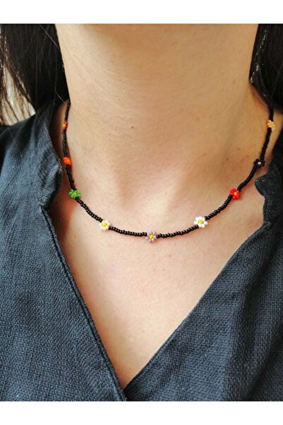 Bozhi Necklace Glass Beads Casual Elegance