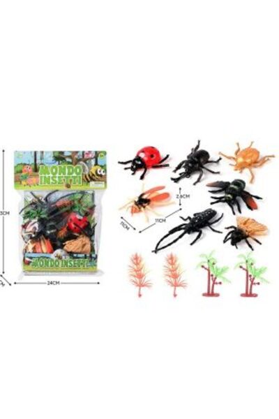 PlayFun Set 6 Animale insecte cu Copaci 6511110052208