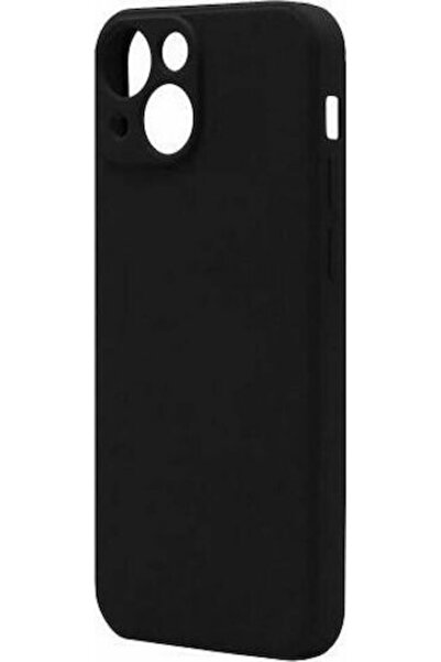 inos L-Cover Πίσω Κάλυμμα Σιλικόνης Μαύρο (iPhone 13 Pro)