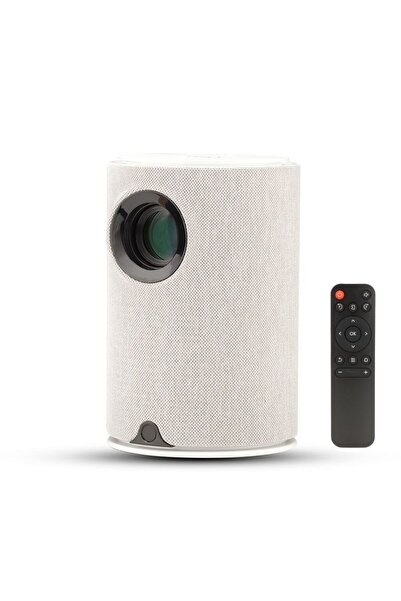 OSIO OPRO-4020 Γκρι/Άσπρος Projector Android με λάμπα LED 1280*720p, 40-200″,...