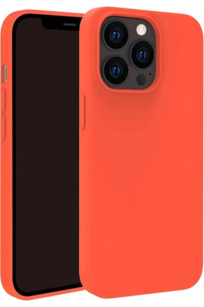 Vivanco Hype Πίσω Κάλυμμα Σιλικόνης Πορτοκαλί (iPhone 13 Pro) Κωδικός: 62882