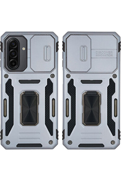 Other Θήκη Ring Armor Camshield Sonique Samsung Galaxy A17 4G Galaxy A17 5G Γκρι