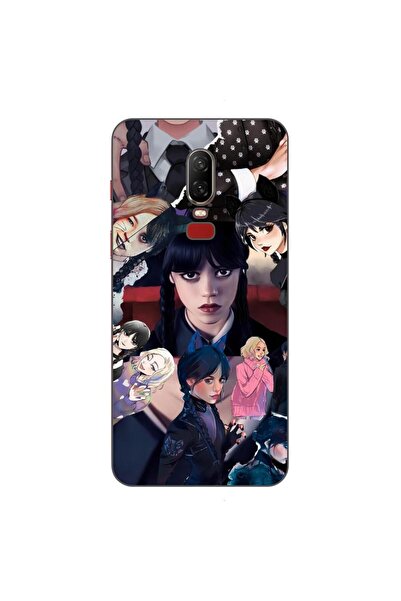 OEM Case compatible with OnePlus 6 Silicone Gel Tpu Pattern Collage Movie Scenes