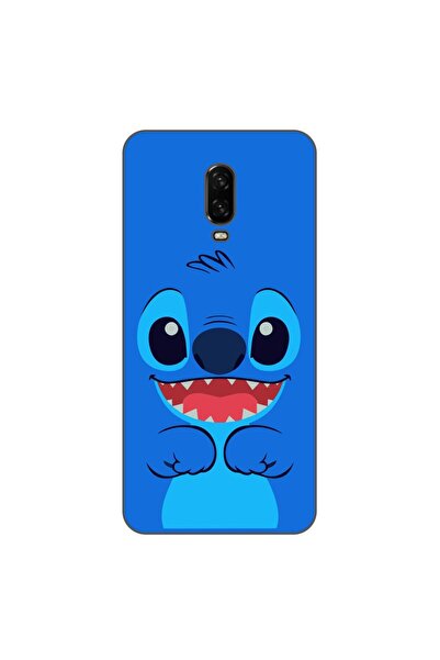 OEM Θήκη συμβατή με OnePlus 6T Σιλικόνης Τζελ TPU με σχέδιο Stitch Happy