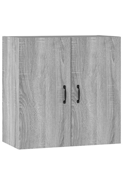 vidaxl Wall cabinet, sonoma grey, 60x31x60 cm, composite wood