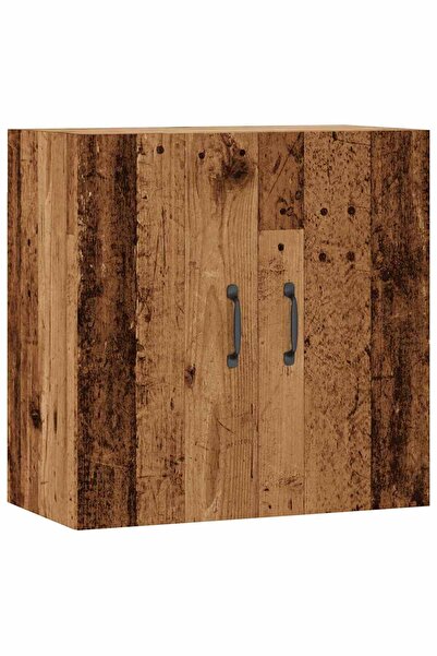 vidaxl Wall cabinet, aged wood, 60x31x60 cm, processed wood