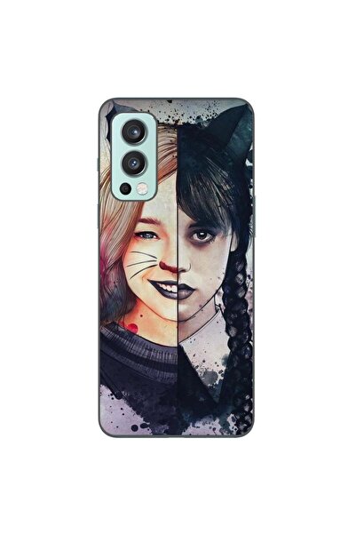 OEM Husa compatibila cu OnePlus Nord 2 Silicon Gel Tpu Model Wednesday si Eni...