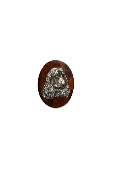 Art - Dog Cocker Spaniel Englezesc I - Broșă pentru concurs canin, agrafă pen...