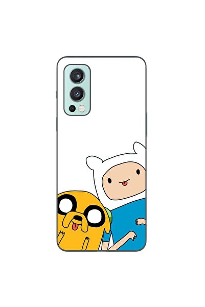 OEM Husa compatibila cu OnePlus Nord 2 Silicon Gel Tpu Model Finn and Jake To...