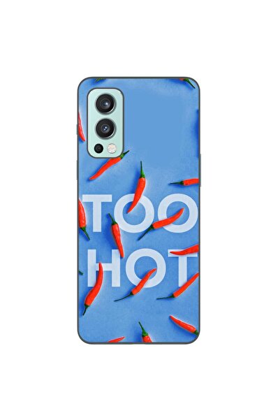 OEM Husa compatibila cu OnePlus Nord 2 Silicon Gel Tpu Model Mesaj Too Hot