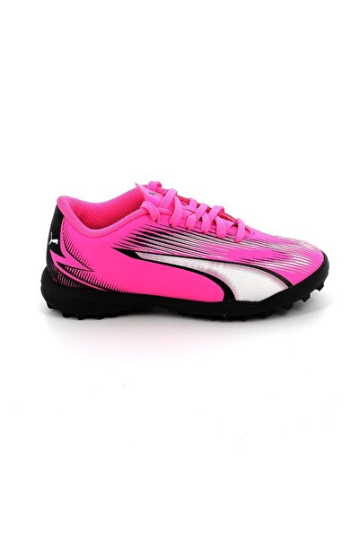 Puma Ποδοσφαιρικό Παπούτσι για Αγόρι Ultra Play Tt Jr Χρώματος Ροζ 107779-01