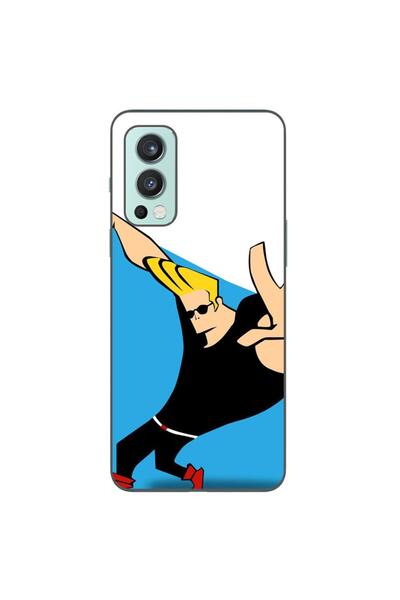 OEM Калъф, съвместим с OnePlus Nord 2, силиконов гел TPU, модел Джони Браво