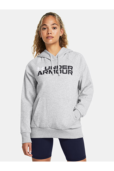 Under Armour Dámská mikina Rival Fleece Wordmark Hoodie