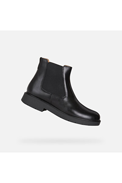 Geox Pantofi negri de damă până la gleznă Spherica EC1