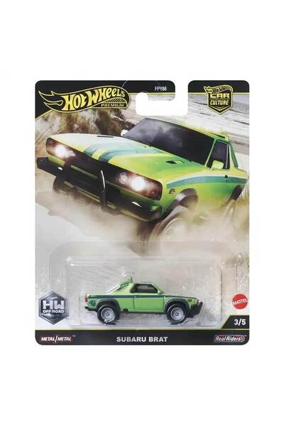mattel Hot Wheels Premium Αυτοκινητάκια Συλλεκτικά Αγνωνιστικά JBK72