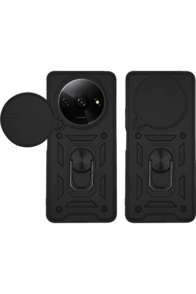 Other Sonique Πίσω Κάλυμμα Σιλικόνης / Πλαστικό Μαύρο (Redmi A3)