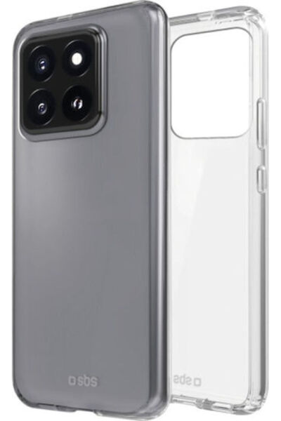 SBS Πίσω Κάλυμμα Σιλικόνης Διαφανές (Xiaomi 14) Κωδικός: SKINXI14T