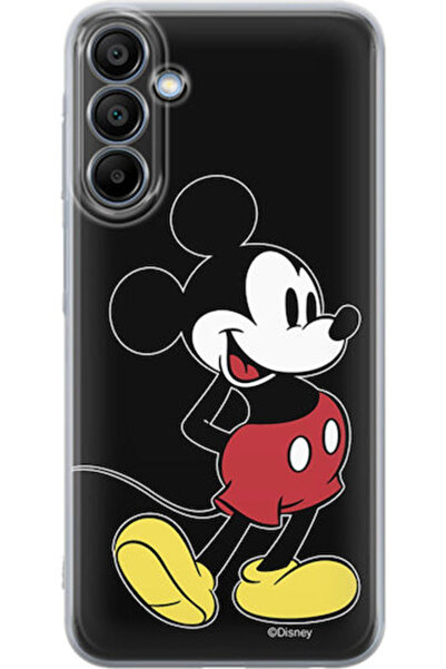 Disney Μίκυ Πίσω Κάλυμμα Σιλικόνης Μαύρο (Galaxy A15)