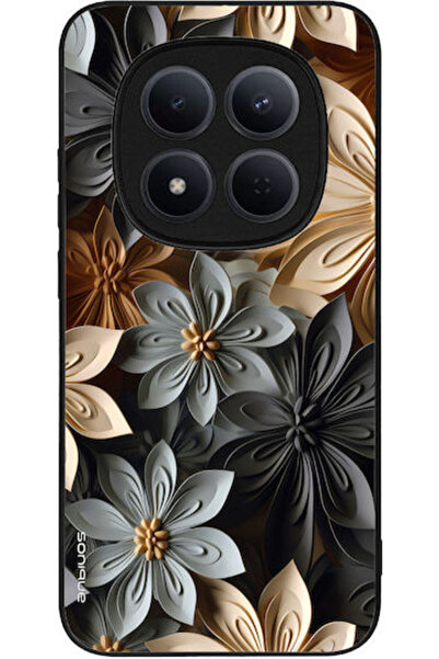 Other Θήκη Sonique Σειρά 3D Λουλούδια Xiaomi Redmi Note 15 Pro 5G Γκρι