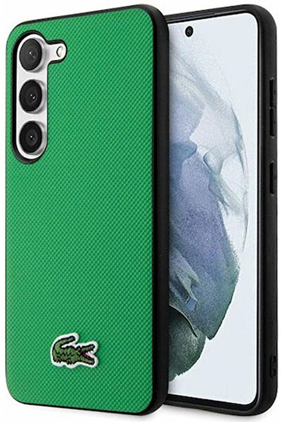 Lacoste Εμβληματική Πλαστική Πράσινη Θήκη Πλάτης Petit Pique (Galaxy S23) Κωδ...