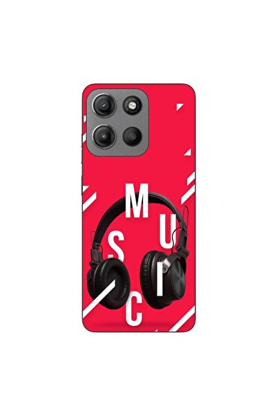 OEM Husa compatibila cu Motorola Moto G15 Silicon Gel Tpu Model Music Headphones