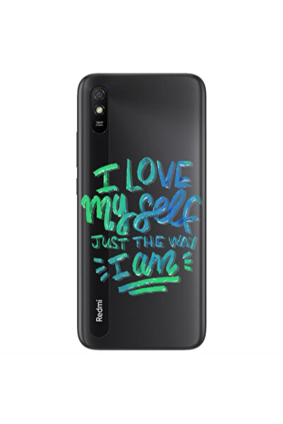 Other Xiaomi Redmi 9A I Love My self Transparent Silicone TPU Θήκη