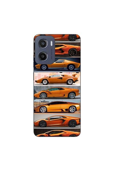 OEM Husa compatibila cu Motorola Moto G05 Silicon Gel Tpu Model Masini Lambor...