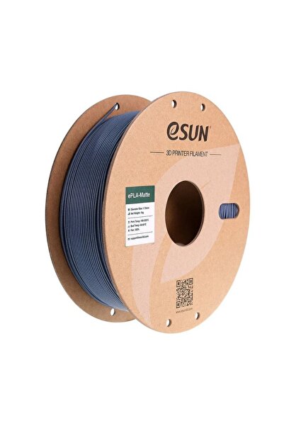 eSun Filament e PLA Mat Dark Grey (Gri inchis) 1.75 mm 1 kg