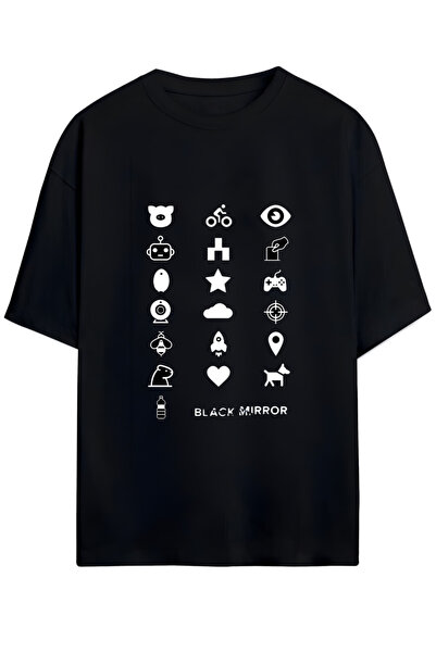 Grafftee Clothing Black Mirror specijalna serija dizajn premium 100% pamučna ...