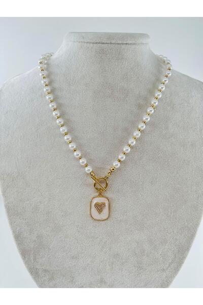 Bozhi Necklace Steel Gold Business Woman Style